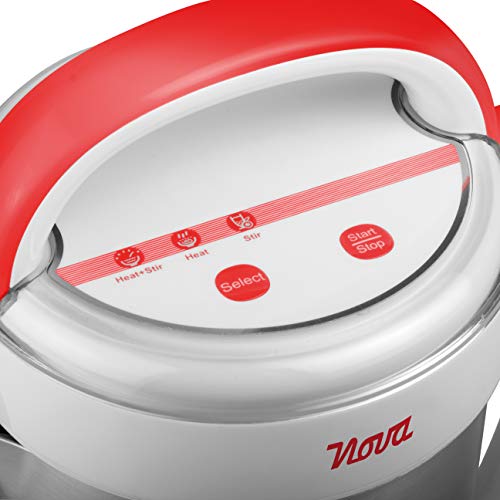 Nova 210300 - Licuadora y máquina para hacer sopa, batidos o salsas, capacidad 1.3 L, 200 W, acero inoxidable, completamente automática