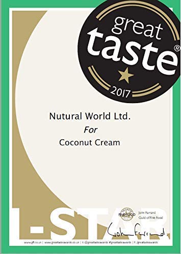 Nutural World - Crema de Coco (1kg) Galardonado al Mejor Sabor