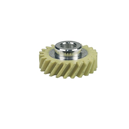 nylon (plastic) Worm gear (shear gear) de repuesto compatible para KitchenAid Tilt-Head Mixer (Artisan, KSM90, Classic, K45, K45SS etc)