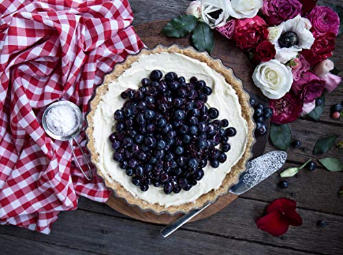 Ô cuisine - Molde Tarta, Rizado, Blanco, 27 cm