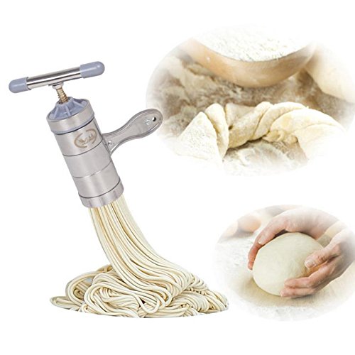 OFKPO Acero Inoxidable Máquina para Hacer Pasta - arroz diseño de máquina, 5 x Molde