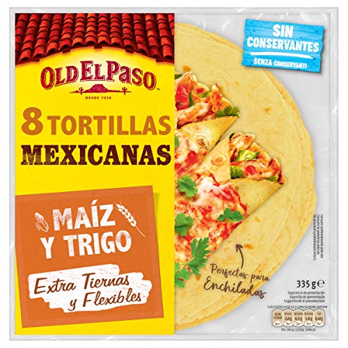 Old El Paso - Tortilla de Maíz y Trigo, 335g