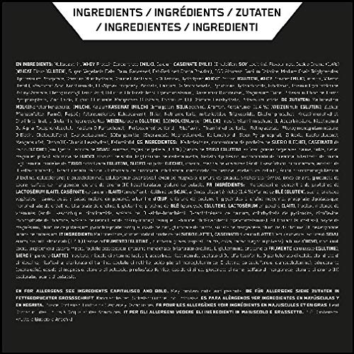 Optimum Nutrition ON Serious Mass Proteína en Polvo Mass Gainer, con Vitaminas, Creatina y Glutamina, Galletas y Crema, 8 porciones, 2.73 kg, Embalaje puede variar