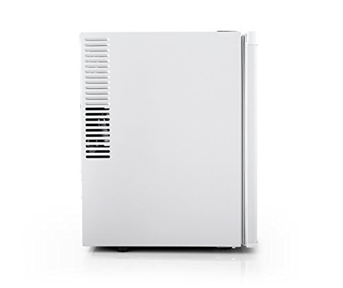 Orbegozo NVE 4600 - Mini nevera eléctrica de 38 litros de capacidad, potencia de 70 W, luz interior LED, control de temperatura ajustable y sistema No Frost, blanco