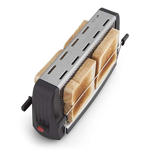 Orbegozo TO 4000 - Tostadora vertical multipan, 700 W de potencia, varillas con sujección con gomas, ideal para todo tipo de pan o bollería