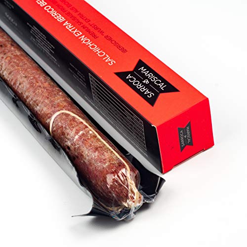 Pack Ibéricos de bellota : Chorizo y Salchichón Extra Ibérico Bellota 100% Natural Mariscal & Sarroca