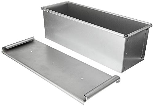 Paderno 41750-30 - Molde para pan y plumcake, 30 cm, Aluminio