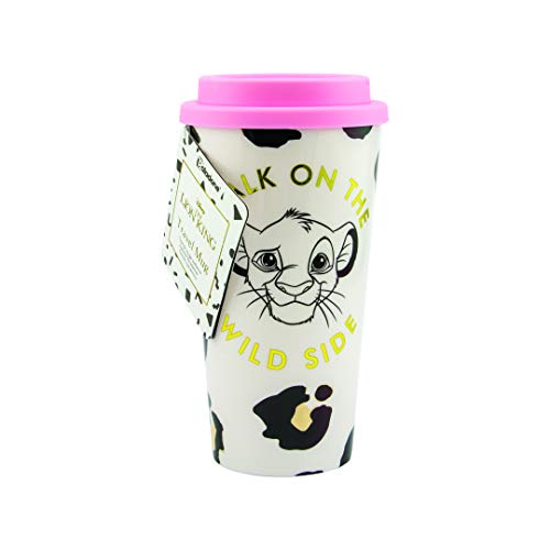 Paladone Disney - Taza de viaje de plástico con doble pared (450 ml)