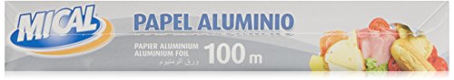 Papel mical aluminio 100m 29cm