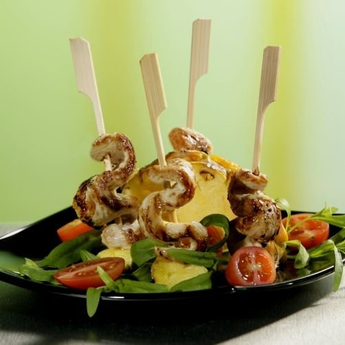 PAPSTAR 16730 250 Golf - Pinchos para Comida (12 cm)