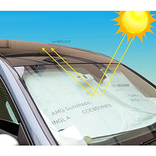 Parasol para el parabrisas del coche, bloquea los rayos UV, protector de visera, para mantener tu vehículo fresco y libre de daños