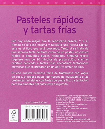 Pasteles Rápidos Y Tartas Frias (Minilibros de cocina)