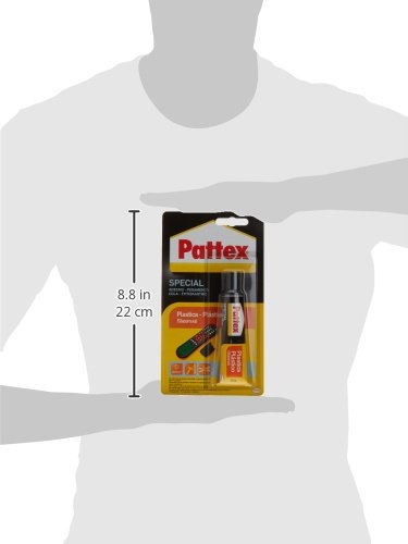 Pattex Pegamento para plástico transparente, resistente al agua, 1 x 30gr