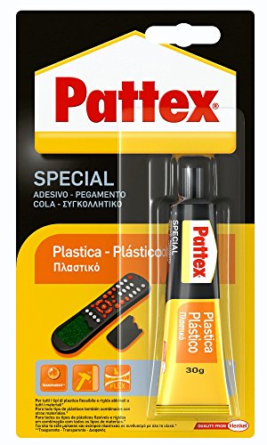 Pattex Pegamento para plástico transparente, resistente al agua, 1 x 30gr