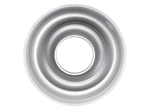 Pentole Agnelli COAL3722 Molde de rosquilla con tubo, en aluminio, plata, 22 cm