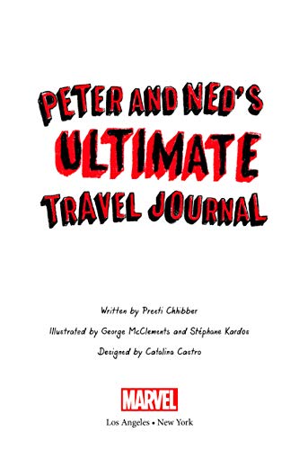 PETER & NEDS ULTIMATE TRAVEL JOURNAL (Spiderman Far from Home)