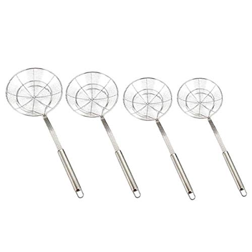 PETSOLA Freír Skimmer Strainer Cuchara Cuchara/Pakora/Falafel Maker - 14cm