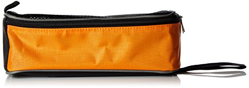 Petzl Fakir Bolsa Robusta para crampones, Unisex, Negro/Naranja