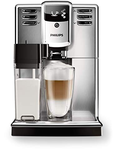 Philips 5000 Serie ep5365/10 – Cafetera automática (recipiente para leche integrado, Acero inoxidable frontal)