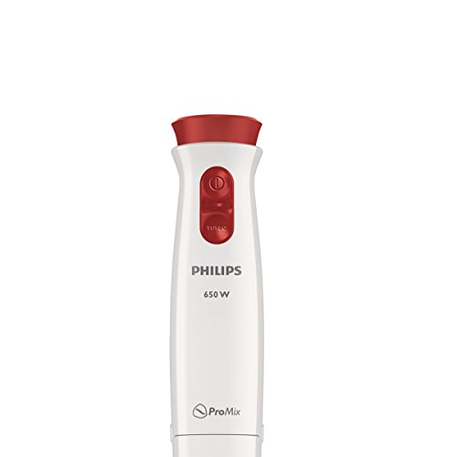 Philips Daily HR1625/00 - Batidora de Mano, 650 W, Picador, Levanta Claras, Jarra de 0.5 L, Varilla Metálica, Color Blanco