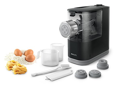 Philips Viva Collection HR2345/29 máquina de pasta y ravioli Máquina eléctrica para elaborar pasta fresca - Máquina para pasta (220-240 V, 50 Hz, 150 W, 1 pieza(s), 135 mm, 350 mm)