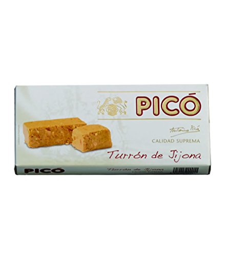 Picó - Pack incluye 3 Turron de Jijona – Turron blando de Almendras - Calidad Suprema -200gr (Sin Gluten)