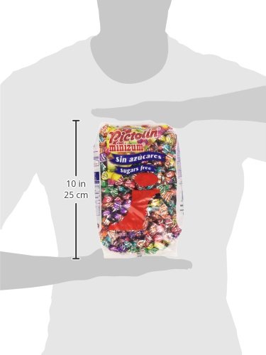 Pictolin - Minizum - Caramelos sin azúcar sabor frutas con edulcorantes - 1 kg