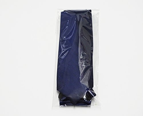 Pietro Baldini - Corbatas con nudo hecho y pañuelo de bolsillo - Corbata con goma, nunca mas hacer nudos -Corbata elegante en microfibra (azul)