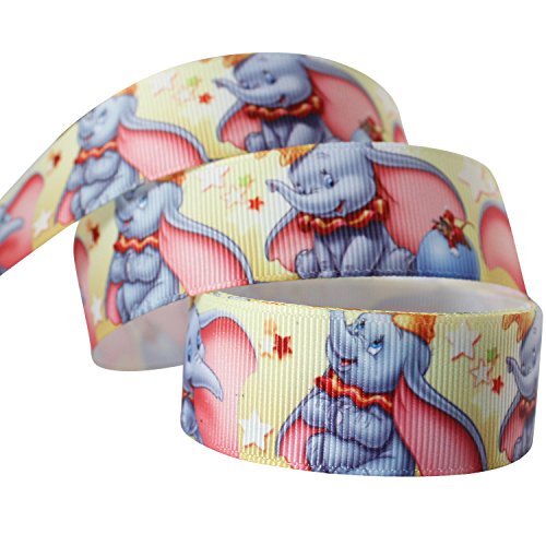 'Pimp My Shoes – Rollo de cinta (grogrén, diseño a "Disney Dumbo, 2 m x 22 mm, ideal para regalos/tartas