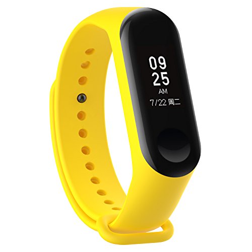 PINHEN Pulsera para Xiaomi Mi Band 4 / Mi Band 3 - Coloridos Impermeable Reemplazo Correas Reloj Silicona Correa para Xiaomi Mi Band 3 and Mi Band 4 (11pcs Set)