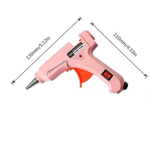 Pistola de pegamento caliente,60 pcs Pegamento termofusible,Bricolaje Reparaciones Rápidas,Mini Silicona Caliente,Pistolas de encolar,Empaques, Reparaciones Rápidas y en el hogar, oficina y escuela