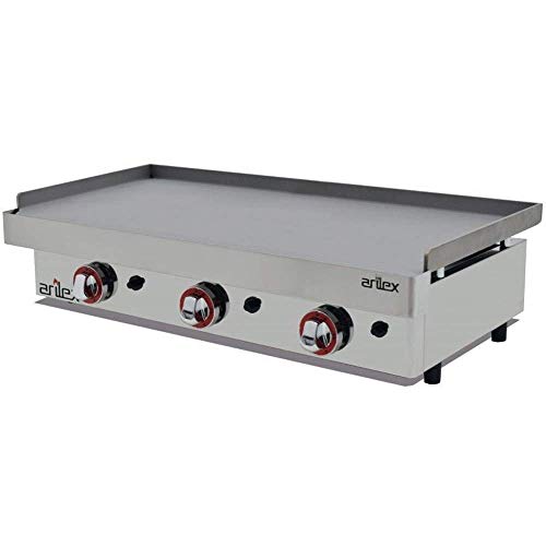 PLANCHA A GAS PROFESIONAL DE 100 CM 9,6 KW PARA BARES Y RESTAURANTES