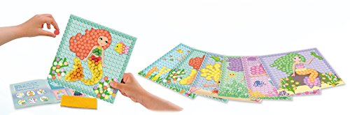 PlayMais 160444 - Mosaico Craft Kit, El sueño de la sirena, colorido , color/modelo surtido