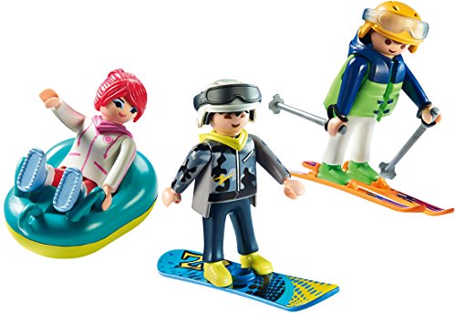 PLAYMOBIL- Deportes de Invierno Figuras de Juguete, Multicolor, única (9286)