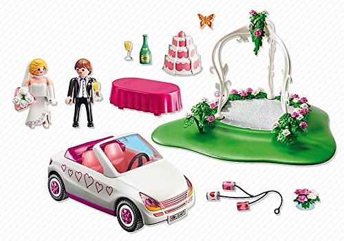 Playmobil StarterSet - City Life Fiesta de Boda Playsets de Figuras de jugete, Color Multicolor (Playmobil 6871)