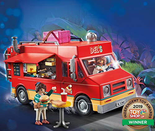 PLAYMOBIL: THE MOVIE Food Truck Del, a Partir de 5 Años (70075) , color/modelo surtido