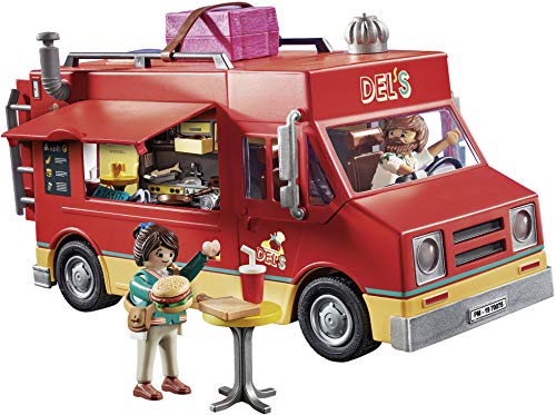 PLAYMOBIL: THE MOVIE Food Truck Del, a Partir de 5 Años (70075) , color/modelo surtido