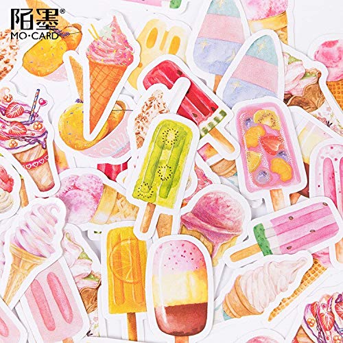 PMSMT 46 unids/Pack máquina expendedora de Helados Pegatinas Decorativas de papelería Scrapbooking DIY Diario álbum Etiqueta Adhesiva