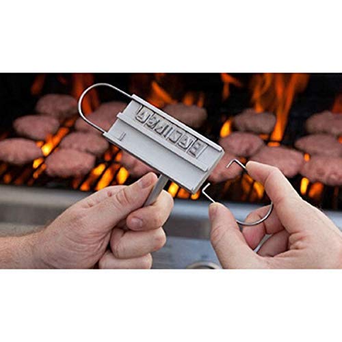 Portátil al Aire Libre Camping Fiesta Familia Barbacoa Sello Parrilla Letras Parrilla Marca de Fuego Sello Estampado Molde Barbacoa Herramientas Cocinar Barbacoa Accesorios