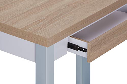 Portus Libro Mesa De Cocina, Melamina Natural, 80 X 40