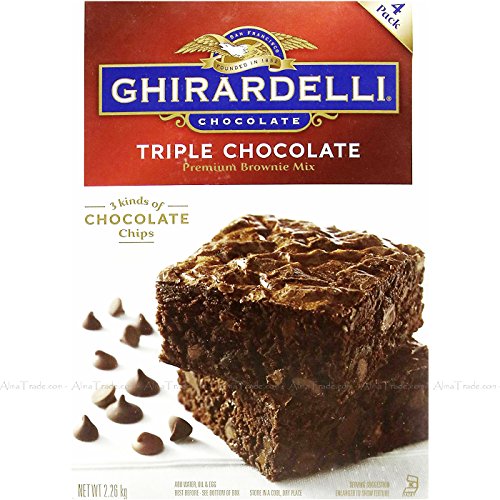 Preparado para tarta de Chocolate Triple Chocolate Brownie Mix 2.26kg Ghirardelli