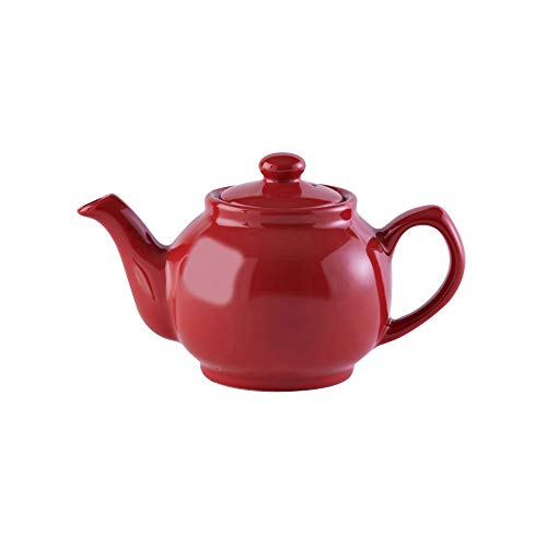 Price & Kensington 0056.613 - Tetera, Capacidad para 2 Tazas, tamaño pequeño, Color Rojo