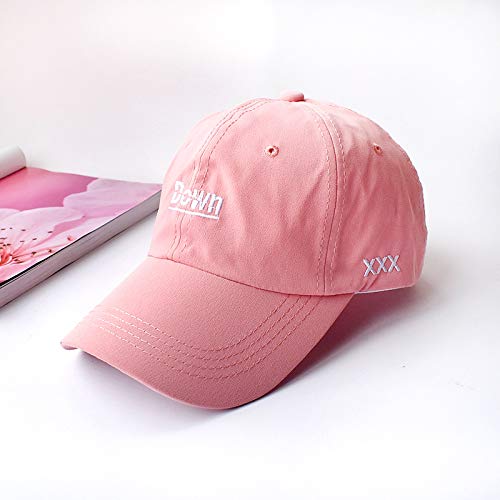 Primavera y Verano Nuevo Sombrero Femenino Bordado Letra Gorra Femenina Coreana Casual Estudiante Moda Hip-Hop Pareja Gorra de béisbol