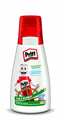 Pritt Cola blanca universal, de secado transparente y aplicación directa, 100 gr