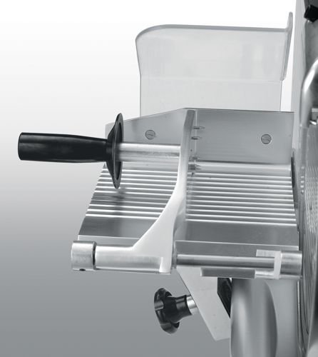 Profesional Cortafiambres Semi-automática máquina de cortar 25 cm 320 vatios 3 guardias de seguridad, espesor de 0 a 10 mm, las aprobaciones europeas