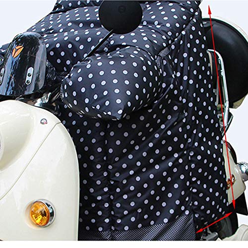 Protección contra el clima de la motocicleta, Scooter eléctrico Protector de la pierna Cubierta del viento, Cubierta de la pierna Para Scooter Lluvia Viento Protección contra el frío Rodilla,F