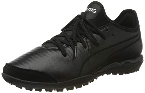 PUMA King Pro TT, Zapatillas de fútbol Unisex Adulto, Negro Black White, 44.5 EU