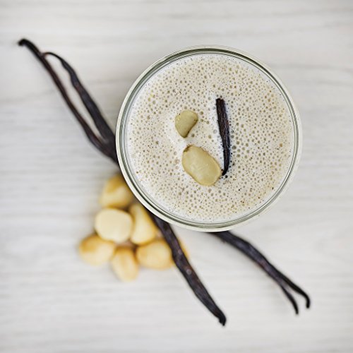 Purition Batido de proteínas de Nueces de Macadamia & Vainilla (500g). Batido para el desayuno