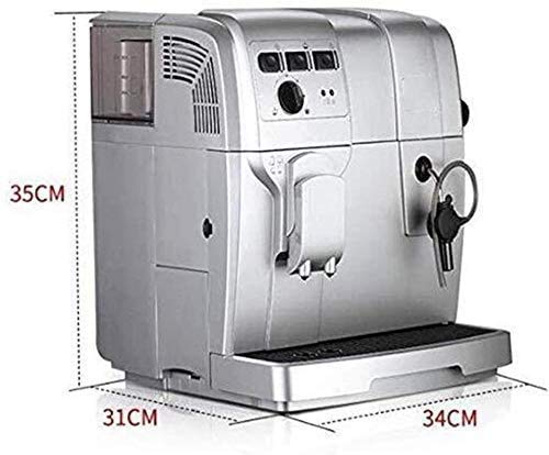 PXX Cafeteras Cafetera Automática de la Bomba de Alta Extracción 19Bar Presión Completamente Automática Grueso de Tóner 5 Engranaje de Ajuste 1300W de Alta Potencia Espressos