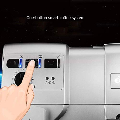 PXX Cafeteras Cafetera Automática de la Bomba de Alta Extracción 19Bar Presión Completamente Automática Grueso de Tóner 5 Engranaje de Ajuste 1300W de Alta Potencia Espressos